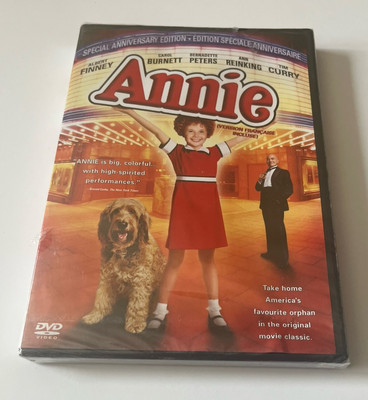 Annie DVD 1982 Special Anniversary Edition Tim Curry NEW-image