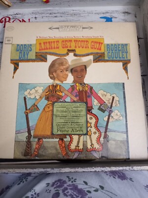Annie Get Your Gun Broadway Soundtrack Day & Goulet Vinyl Record Album 1963 G+-image
