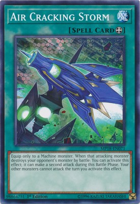 Air Cracking Storm - MP18-EN071 - Common - 1st Edition - Lightly Played-image