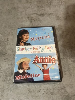 Slumber Party Pack Annie / Madeline / Matilda DVD New Sealed -image