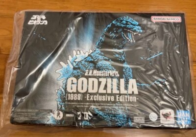 BANDAI SDCC2024 S.H.MonsterArts SHM GODZILLA [1989] Godzilla vs Biolla Exclusive-image