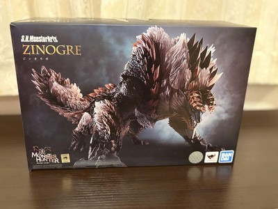 S.H.MonsterArts Zinogre Monster Hunter Figure, highils, detailed, action pose-image