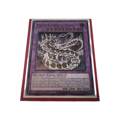 1X NM Cyber Eternity Dragon - LDS2-EN033 - Ultra Rare 1st Edition-image