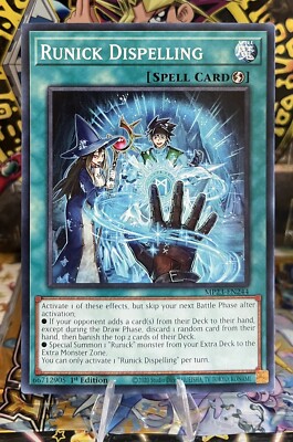 Yu-Gi-Oh Yugioh Runick Dispelling - MP23-EN244 Mega Tin 2023 Dueling Heroes-image