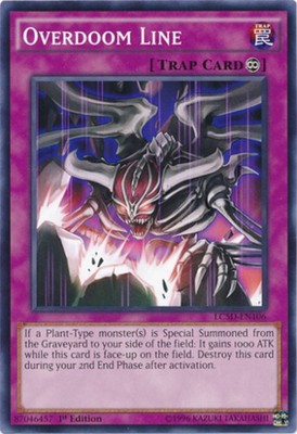 Overdoom Line - LC5D-EN106 - Common - 1st Edition Near Mint Legendary Collection-image
