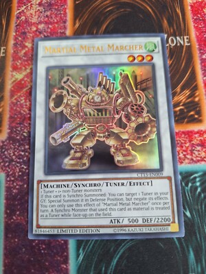 Yu-Gi-Oh! Martial Metal Marcher CT15-EN009 Limited Ultra Rare Near Mint a1/-image