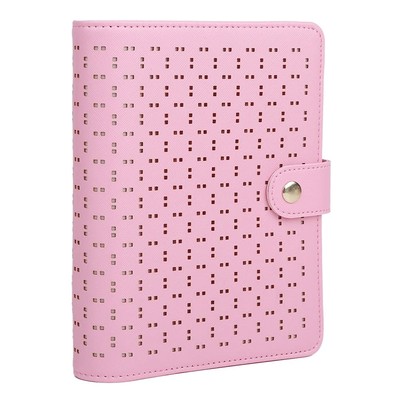 Monobox B6 System Notebook Bible Size Cute Dot Pattern Bell Button Includes 531-image