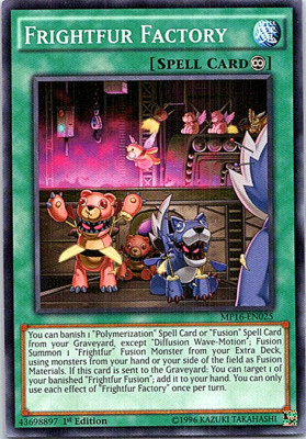 Frightfur Factory MP16-EN025 Yu-Gi-Oh! Light Play 1st Edition -image