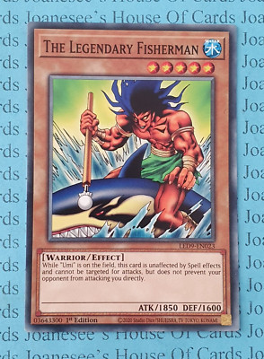 LED9-EN023 The Legendary Fisherman Yu-Gi-Oh Card 1st Edition New-image