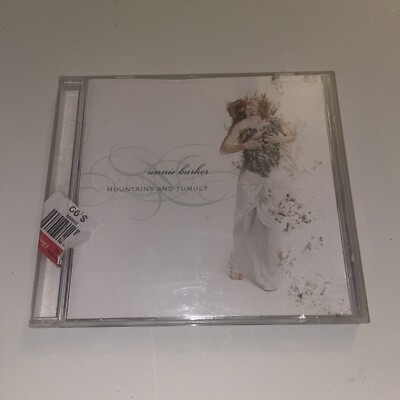 PROMO exc! 2007 CD ANNIE BARKER MOUNTAINS AND TUMULT INDIE ROCK FREE SHIP RARE-image