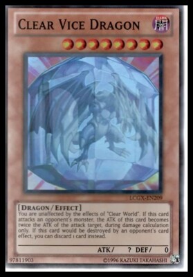 Legendary Collection 2 #LCGX-EN209 Clear Vice Dragon-image