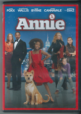 🔥 Annie (DVD, 2015, Jamie Foxx, Cameron Diaz, Tested Works Great) 🎥-image