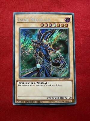Dark Magician - CT14-EN001 - Limited Edition - Secret Rare - Near Mint-image