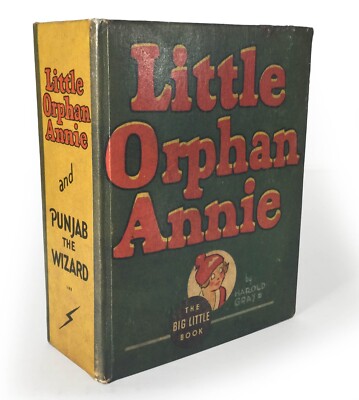 Little Orphan Annie and Punjab the Wizard - Big Little Book #1162 (1935)-image