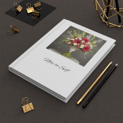 Hardcover Floral Note to Self Journal Matte-image