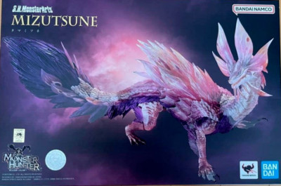 S.H.MonsterArts Monster Hunter Rise Sun Break Mizutsune  Figure Bandai SH-image