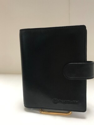 Sergio Tacchini Ring Bound Planner  Black 14.5cmx11.5cm-image