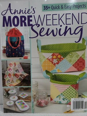 Annie's More Weekend Sewing 98 Pages Spring 2020. New -image