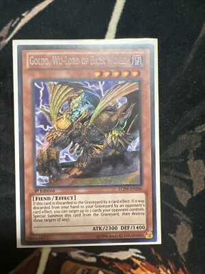 Yu-Gi-Oh! TCG Goldd, Wu-Lord of Dark World Legendary Collection 4 Mega-Pack...-image