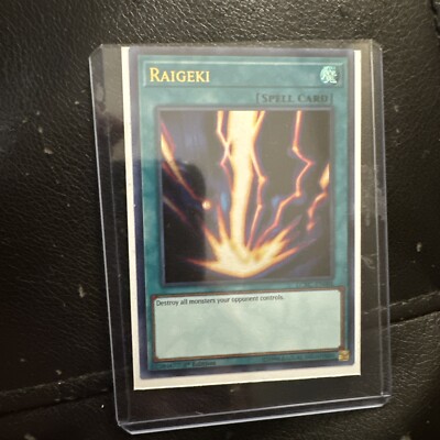 Yu-Gi-Oh! TCG Raigeki Legendary Collection Kaiba LCKC-EN088 1st Edition Ultra...-image