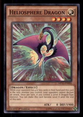 Yugioh Heliosphere Dragon #MP15-EN004 2015 Mega-Tins Mega Pack LP-image