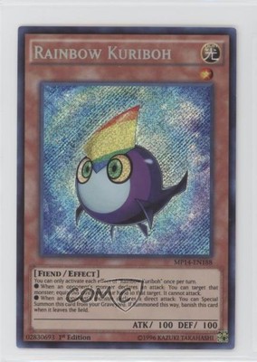 2014 Yu-Gi-Oh! Mega-Tins Mega Pack 1st Edition Rainbow Kuriboh #MP14-EN188 0k3h-image