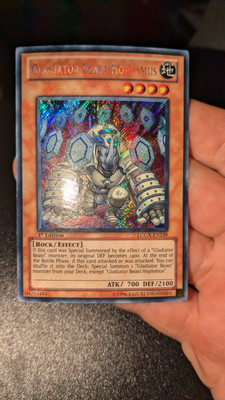 Gladiator Beast Hoplomus LCGX-EN239 Legendary Collection 2: The Duel Academy...-image