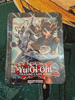 YUGIOH! YUSEI FUDO MEGA TIN 2018 SEALED - 3 MEGA PACKS BOOSTERS AND PROMOS MP18-image