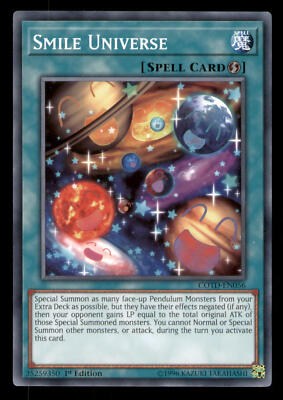 Yugioh Smile Universe #MP18-EN072 2018 Mega-Tins Mega Pack LP-image