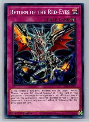 Return of the Red-Eyes #LDS1-EN020 Legendary Duelists: Season 1 G37-image