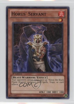 Horus' Servant 1st Ed. YuGiOh Legendary Collection 3: Yugi's World Mega-Pack 0g4-image