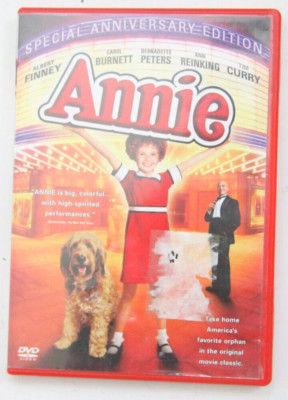 Annie Special Anniversary Edition DVD Movie Film Carol Burnett Bernadette BB140-image