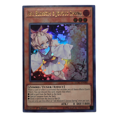 Yu-Gi-Oh! TCG 1x  Ash Blossom & Joyous Spring LCKC-EN080 1st Edition | NM-image