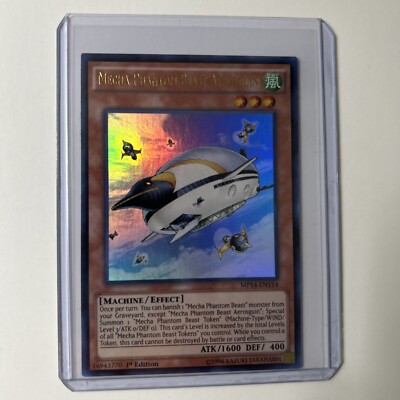 Mecha Phantom Beast Aerosguin MP14-EN114 Ultra Rare 1st Edition YuGiOh NM-Mint-image