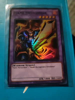Flame Swordsman - LOB-EN003 - Super Rare - Unlimited 25th Anniversary Edition NM-image