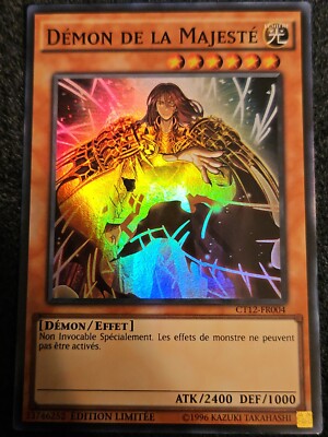 *French* Yu-Gi-Oh! TCG Majesty's Fiend 2015 Mega-Tin CT12-EN004 Super VLP-image