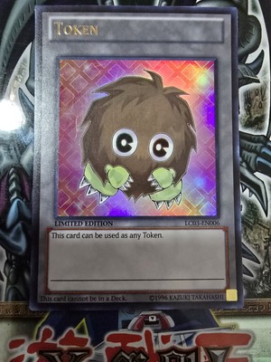 Yugioh! LP Pink Kuriboh Token - LC03-EN006 - Ultra Rare - Limited Edition LP-image