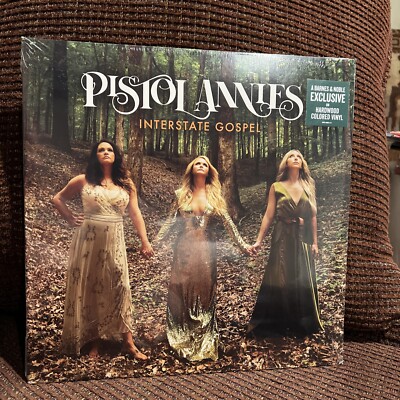 PISTOL ANNIES Interstate Gospel B&N Excl. BROWN Vinyl LP Record Miranda Lambert-image