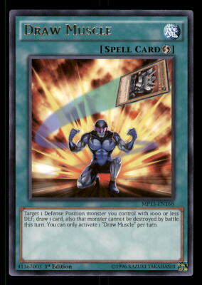 Yugioh Draw Muscle #MP15-EN168 2015 Mega-Tins Mega Pack LP-image