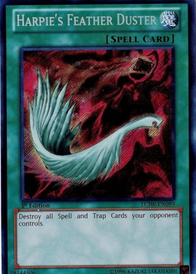 Harpie's Feather Duster LCJW-EN099 Yu-Gi-Oh Legendary Collection 4: Joey's...-image