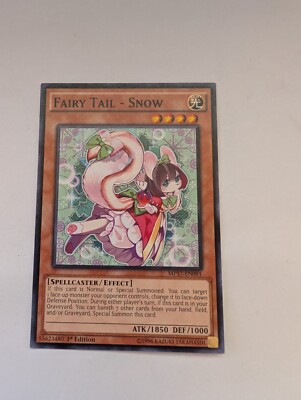 Fairy Tail - Snow MP17-EN091 2017 Mega-Tins Mega Pack 1st Edition NM Common Yugi-image