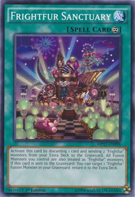 Frightfur Sanctuary - MP17-EN098 - Common - 1st Edition Near Mint 2017 Mega Tin -image