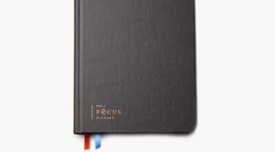 Full Focus Planner - Grey 3. 0 Leather-image