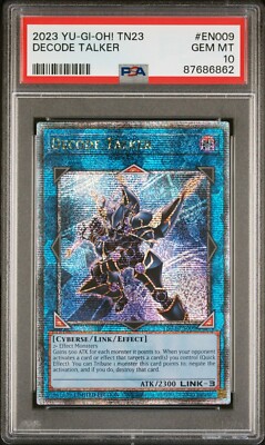 Decode Talker PSA 10 - TN23-EN009 - Quarter Century Secret Rare - Yugioh-image