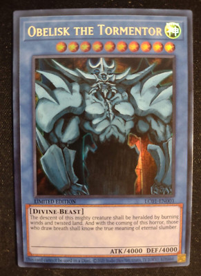 Yu-Gi-Oh! TCG Obelisk the Tormentor Legendary Collection LC01-EN001 Limited...-image