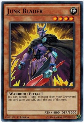 3 x Junk Blader - LC5D-EN025 - Common - 1st Edition Near Mint, English-image