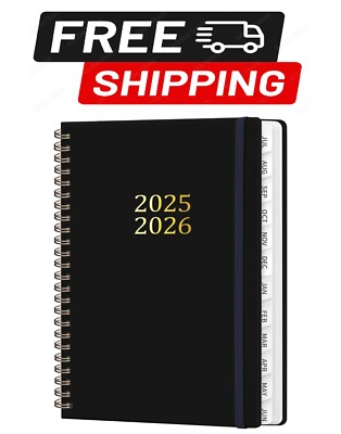 2025-2026 Academic Planner, July 2025 - June 2026,A5 (6.3 x 8.4),-image