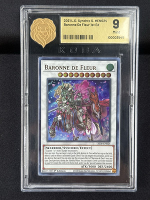 2021 Yu-Gi-Oh! TCG Baronne De Fleur #LED8-EN024 English 1st Edit. KOBA 9-image
