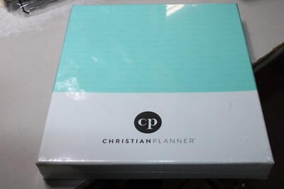 Christian Planner Seafoam Green SPIRAL BOUND -New In Box-image