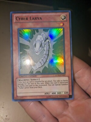 Yu-Gi-Oh! TCG Cyber Larva Legendary Collection 2 LC02-EN007 Limited Ultra Rare-image
